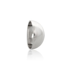 Silver 935 Half Ball, 5 mm