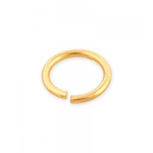 Gold Filled Yellow Jump Rings Open, external D 2.4mm, wire 0.7mm