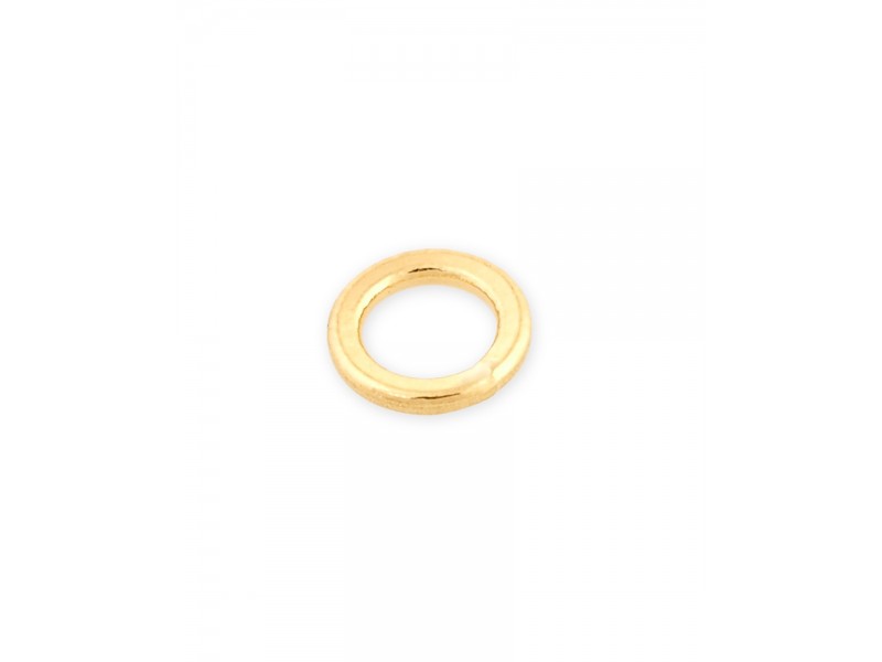 9KT GOLD SOLDERED JUMP RING 0.9 X 5MM  27-41-5009/SC