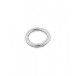 Sterling Silver 925 Soldered Round Jump Ring 7mm, wire 1mm