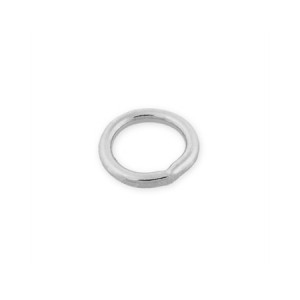 Sterling Silver 925 Soldered Round Jump Ring 7mm, wire 1mm