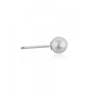 Sterling Silver 925 Stud with Ball - 5mm
