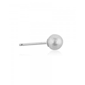 Sterling Silver 925 Stud with Ball - 3mm