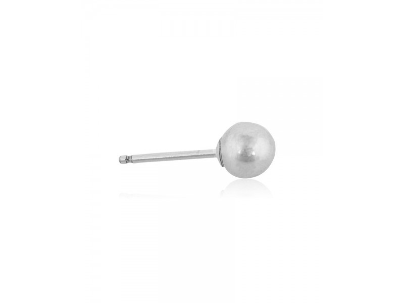 Sterling Silver 925 Stud with Ball - 5mm