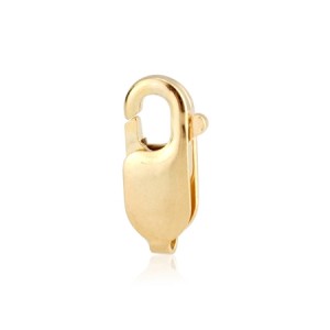 9KT Yellow Gold Lobster clasp, 8.4 mm, without ring