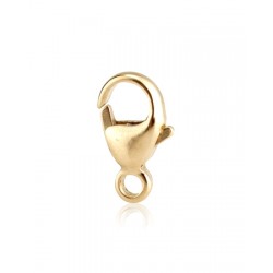 Gold Filled 5% 14K Gold Trigger Clasp 11.4mm with closed ring