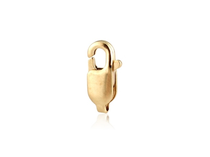 9K Red Gold Lobster clasp, 10.1mm, without ring