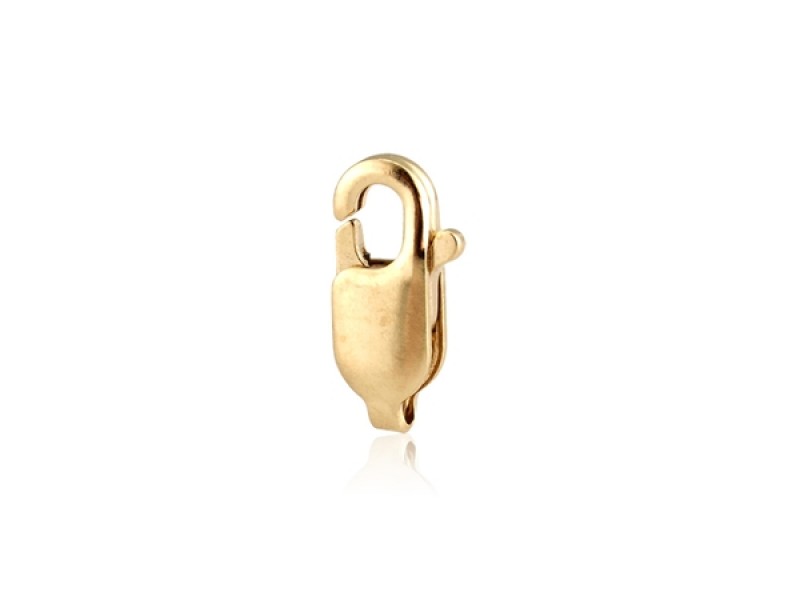 9K Yellow Gold Lobster clasp, 10.1 mm, without ring