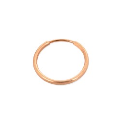 Rose Gold Filled Hoop Earring - 30mm