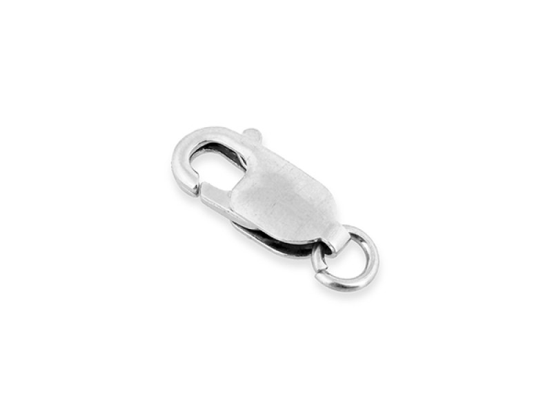 Sterling Silver 925 Lobster Clasp  18.3mm with open jump ring