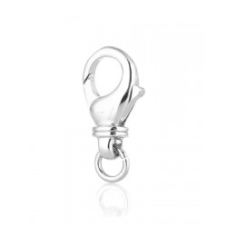 SILVER 925 CARABINE TRIGGER CLASP