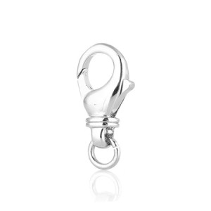 SILVER 925 CARABINE TRIGGER CLASP