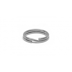 Sterling Silver 925 Round Split Ring - 7mm (Pack of 10)