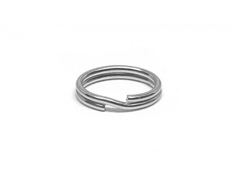 Sterling Silver 925 Round Split Ring - 7mm (Pack of 10)