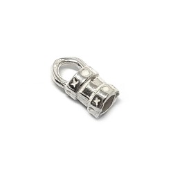 Sterling Silver 925 Crimping End Cap I/D 3.2mm