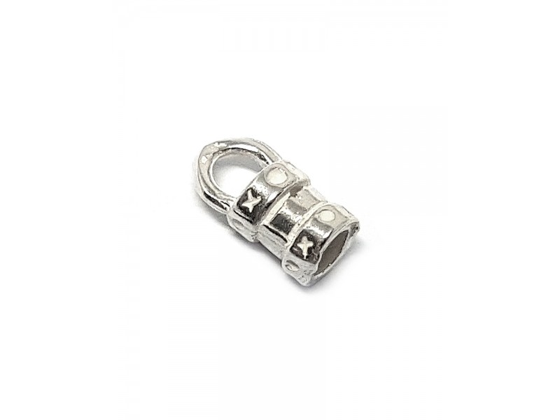 Sterling Silver 925 Crimping End Cap I/D 3.2mm