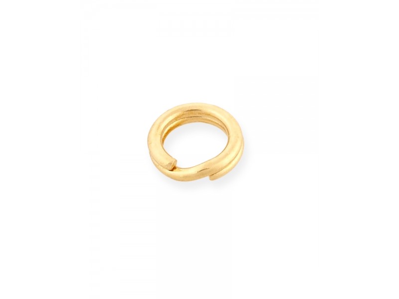 Gold Filled Yellow Split Ring - 5mm