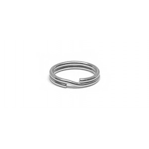 Sterling Silver 925 Round Split Ring - 6mm (Pack of 10)