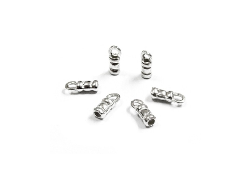 Sterling Silver 925 Crimping End Cap I/D 1.6mm