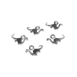 Sterling Silver 925 Tiny Brontosaurus Charm