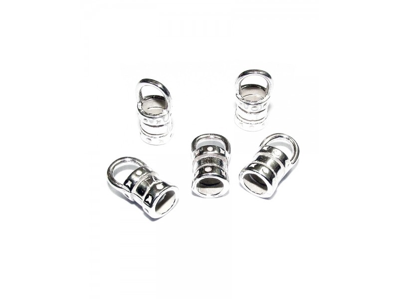 Sterling Silver 925 Crimping End Cap I/D 2.4mm