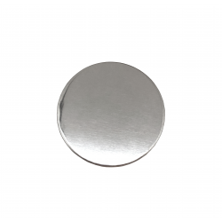 Sterling Silver 925 Round Disc - 15mm x 1mm