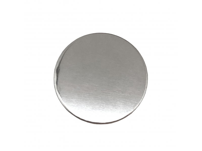 Sterling Silver 925 Round Disc - 55mm x 0.5mm