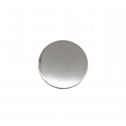 Sterling Silver 925 Round Disc - 9mm x 0.5mm