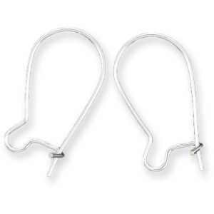 PACK OF S925 KIDNEY EAR WIRE