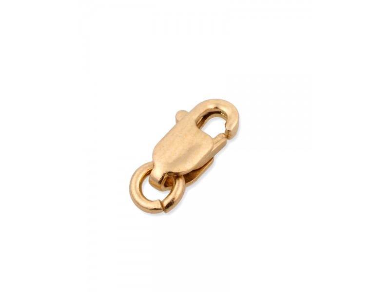 Gold Filled Lobster Clasp 10.1mm with open jump ring