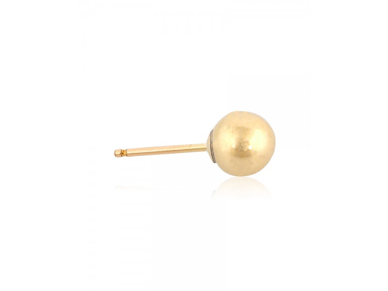 Gold Filled Ball Stud Earrings 6mm