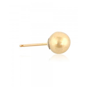 9K Yellow Ball Stud Earring - 5mm