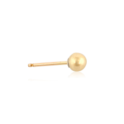Gold Filled Ball Stud Earring 3mm