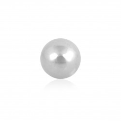 Silver 925 No Hole Bead - 3mm