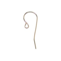 9kt Yellow Gold Ear Wires - 24mm