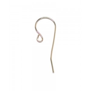 18kt Yellow Gold Ear Wires - 21mm