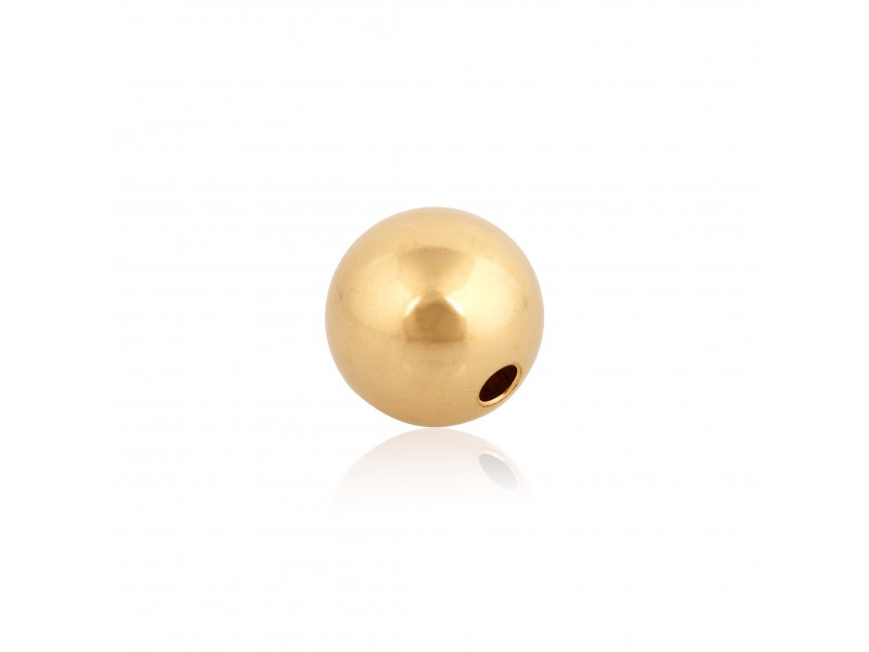 14K Gold Filled Round Beads - 10mm (2mm hole - 2 holes)