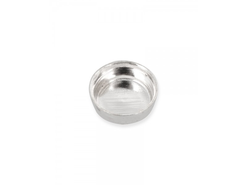 Sterling Silver 925 Round Bezel Cup - 3mm