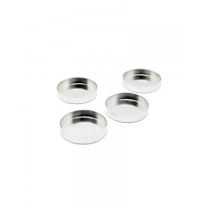 Sterling Silver 925 Round Bezel Cup - 15mm