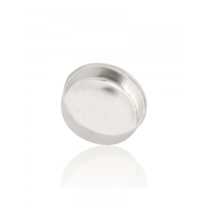 Sterling Silver 925 Round Bezel Cup 6mm