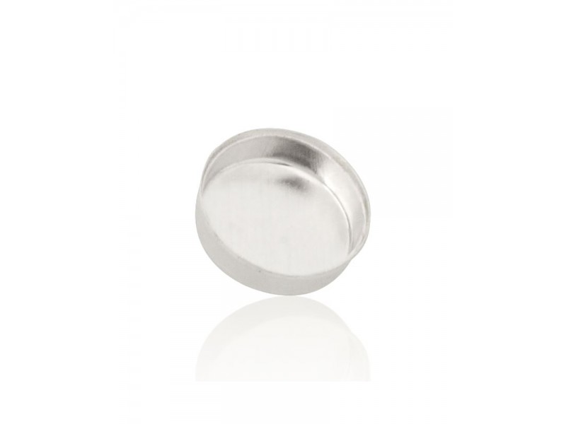 Sterling Silver 925 Round Bezel Cup - 6mm