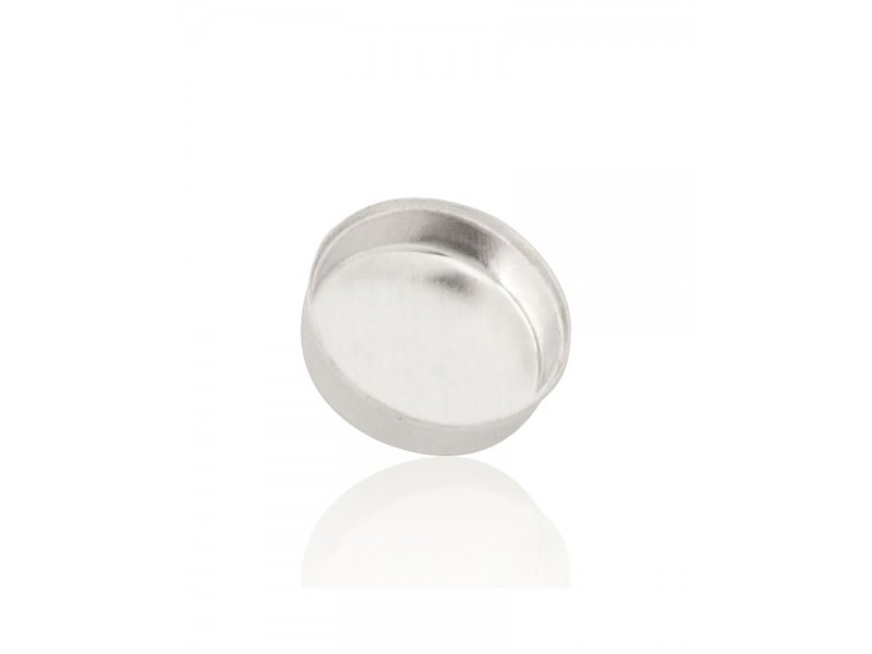 Sterling Silver 925 Round Bezel Cup - 6mm