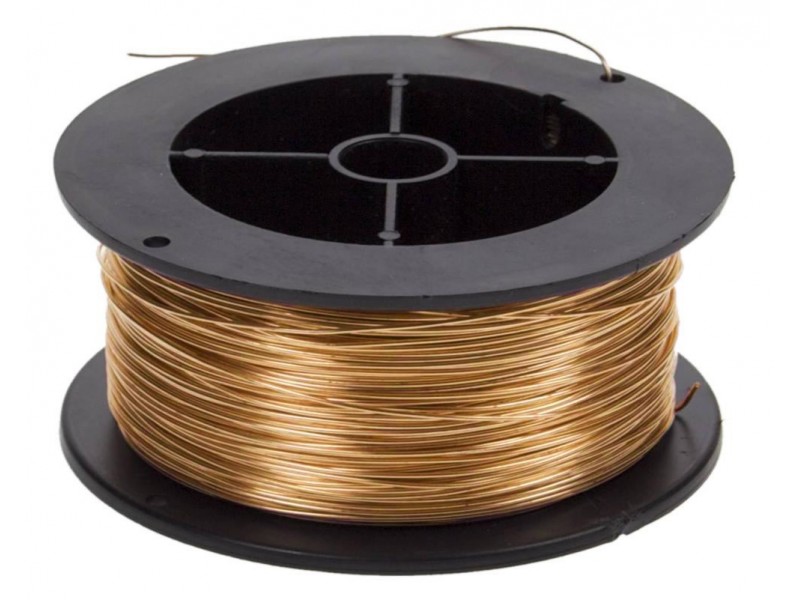 GOLD FILLED YELLOW 5% 12K ROUND WIRE, 2.5mm SOFT