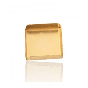 Gold Filled Square Bezel Cup - 8mm