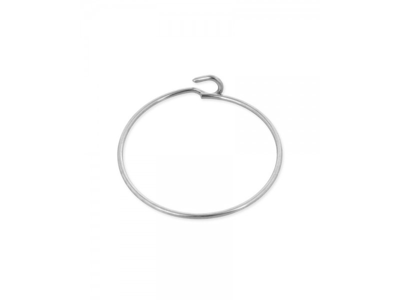 Sterling Silver 925 Hoop Earring - 32mm