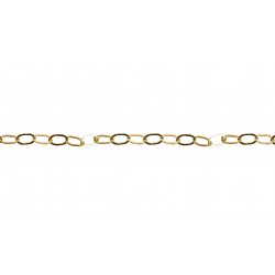 Gold Filled Flat Drawn Cable Chain