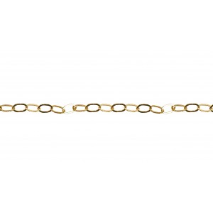 Gold Filled Flat Drawn Cable Chain