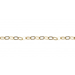 Gold Filled Flat Drawn Cable Chain