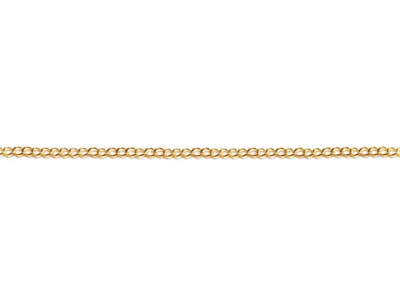 Gold Filled Fine Open Curb Chain - 1.5 x 2mm