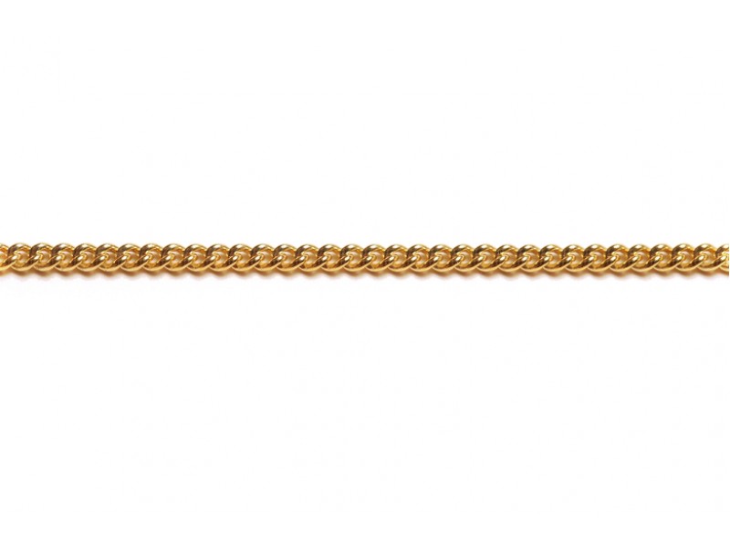 Gold Filled Small Chunky Curb Chain - 2.4 x 2.8 mm